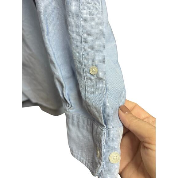 Brooks Brothers Men's Size XXL Supima Cotton Blue Button Down Shirt - Picture 6 of 8